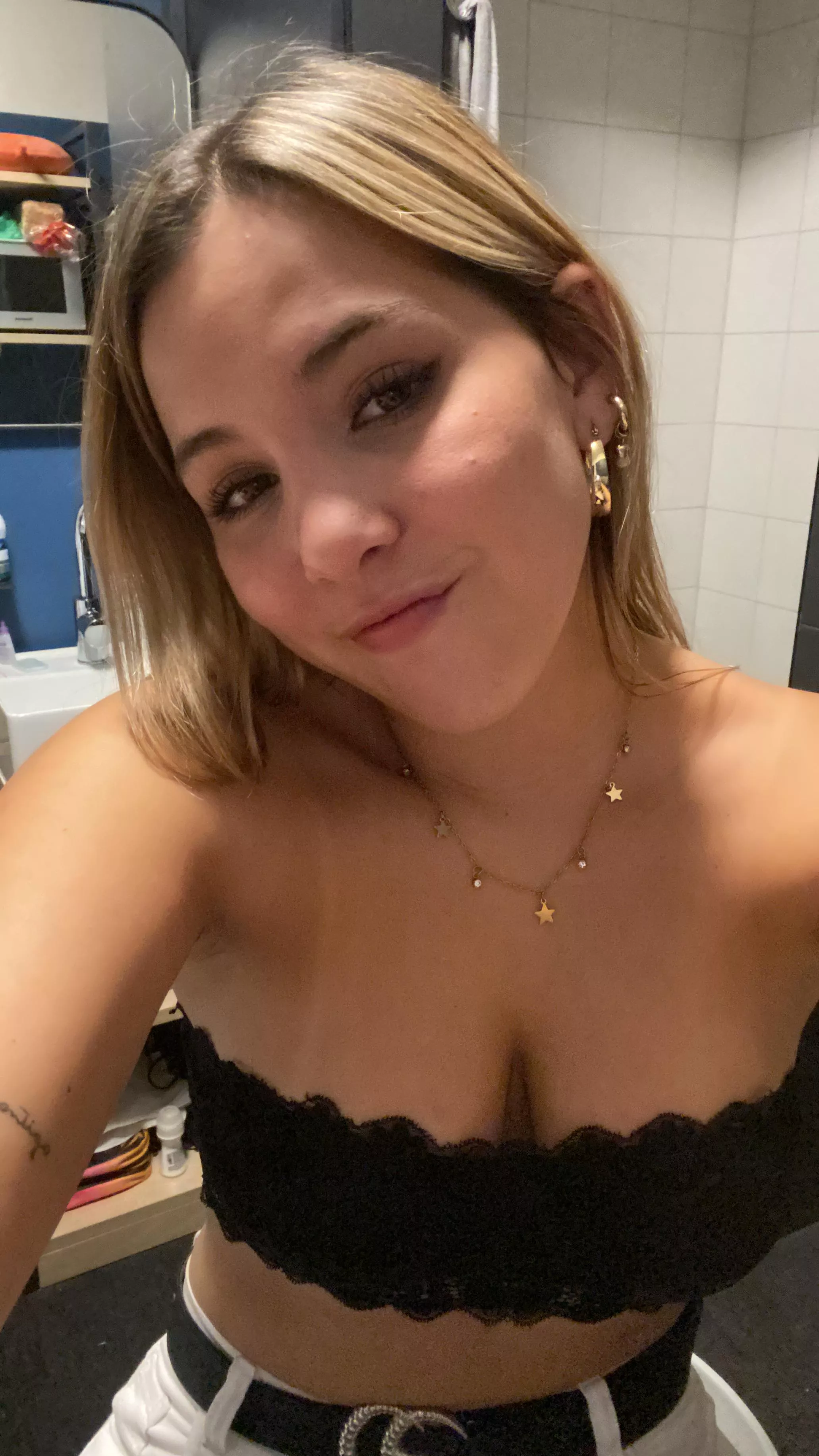 I heard you were looking for a blonde with a tight pussy ;)