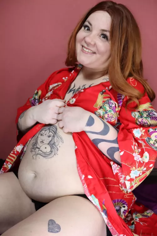 I hope my belly gets even bigger this spring