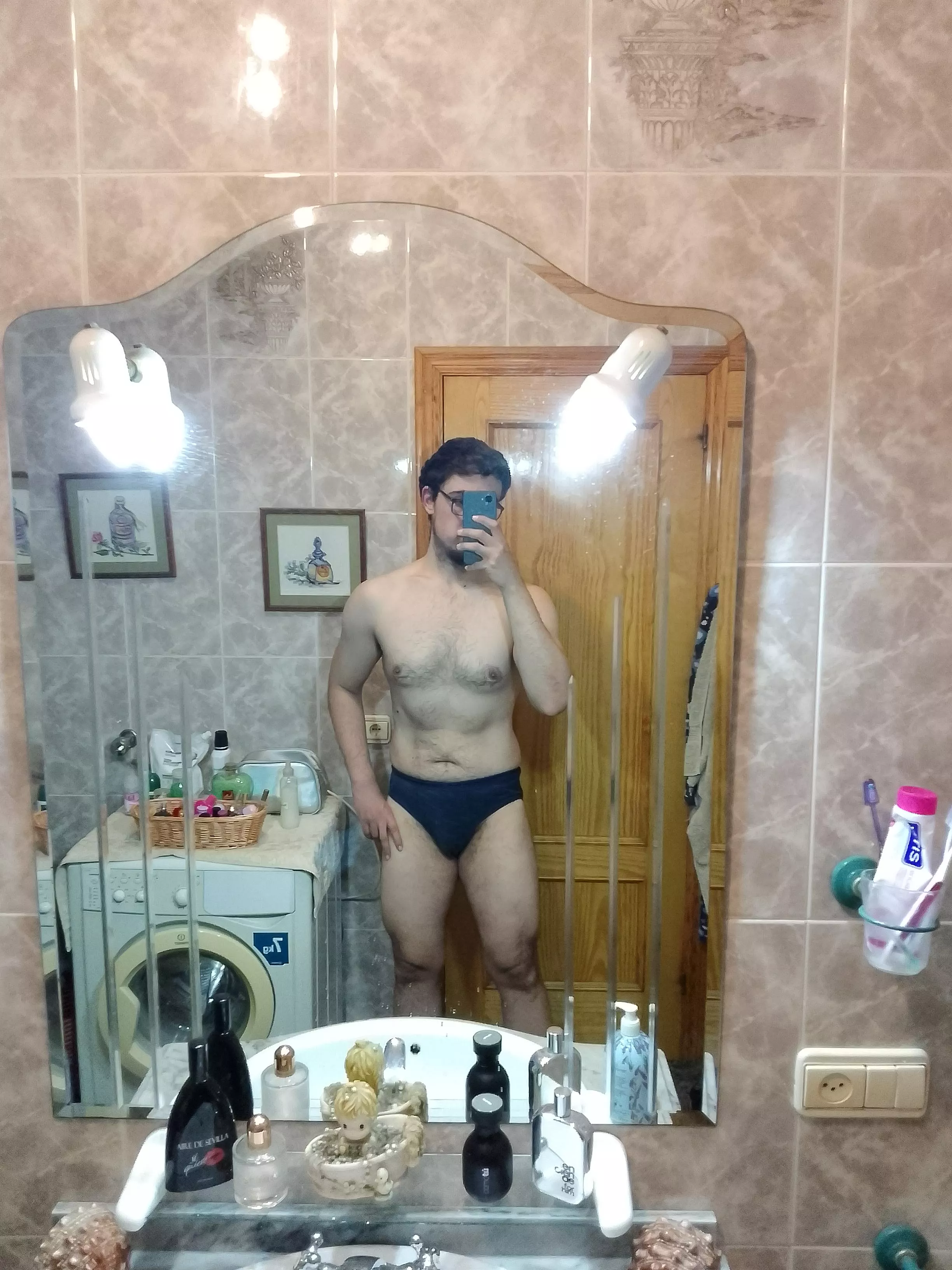 I like these blue underwear 😊