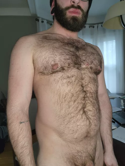 I love how hairy I am 