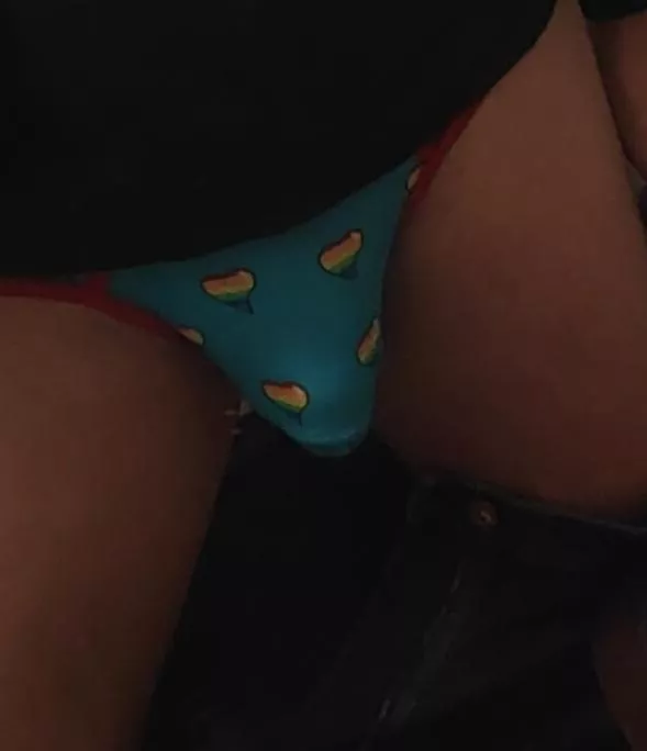 I love the way my dick looks in my friends jock. ✊💦🥵