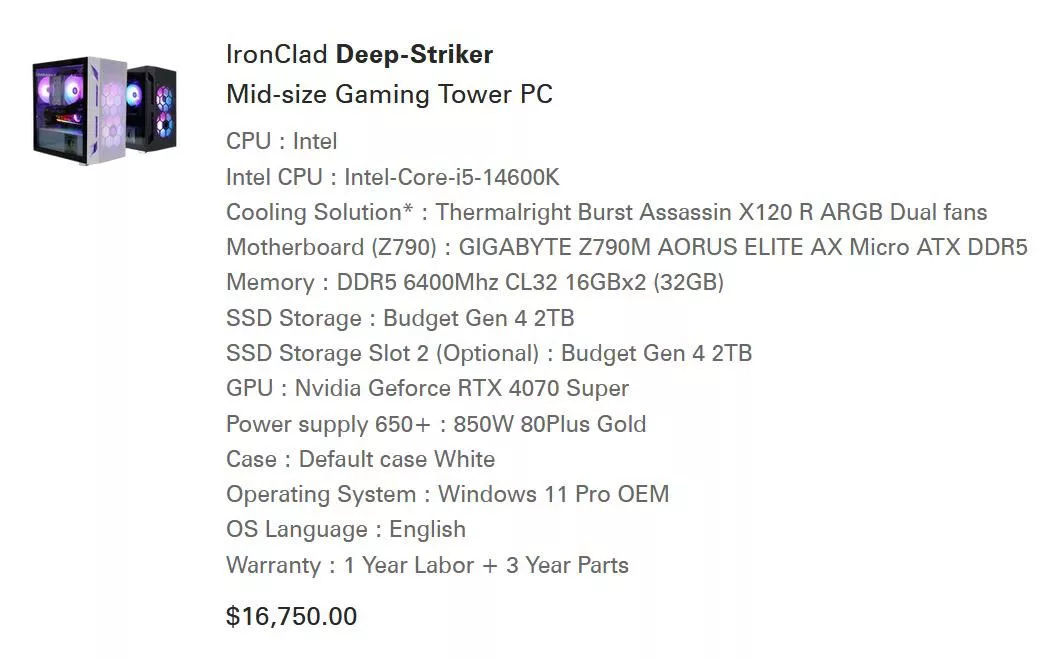 Is this a good build and price for a streaming PC?