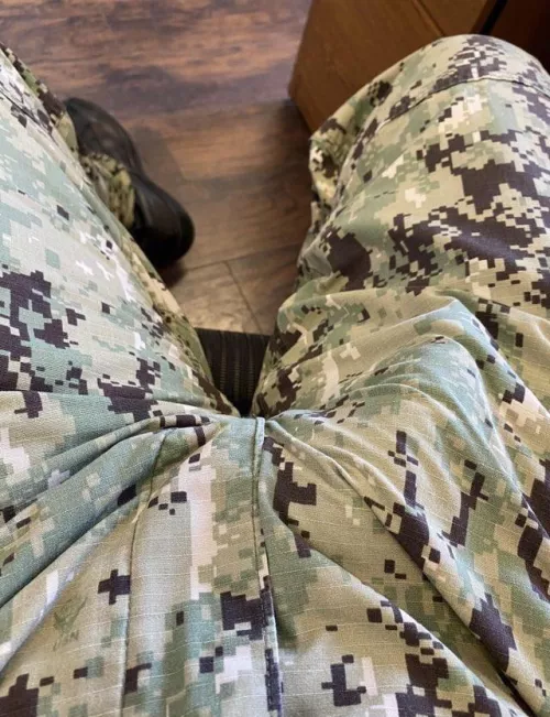 It’s camouflaged. You might have to look hard.