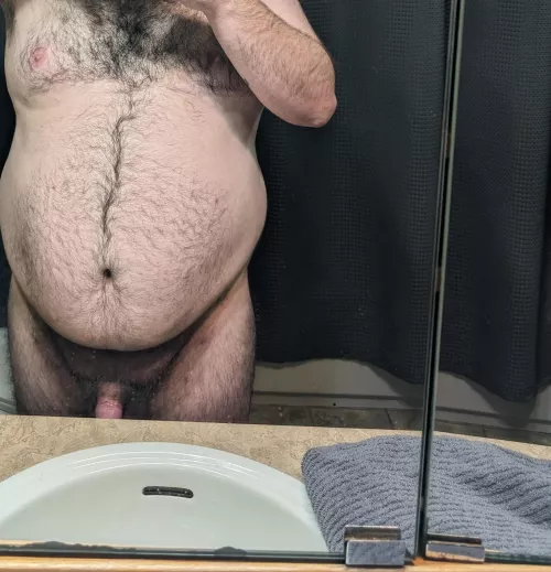 Its time for a nice shower DMS open