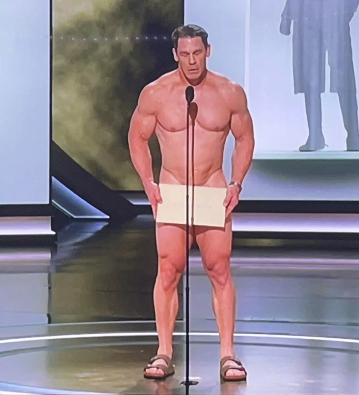 John Cena at the Oscar’s
