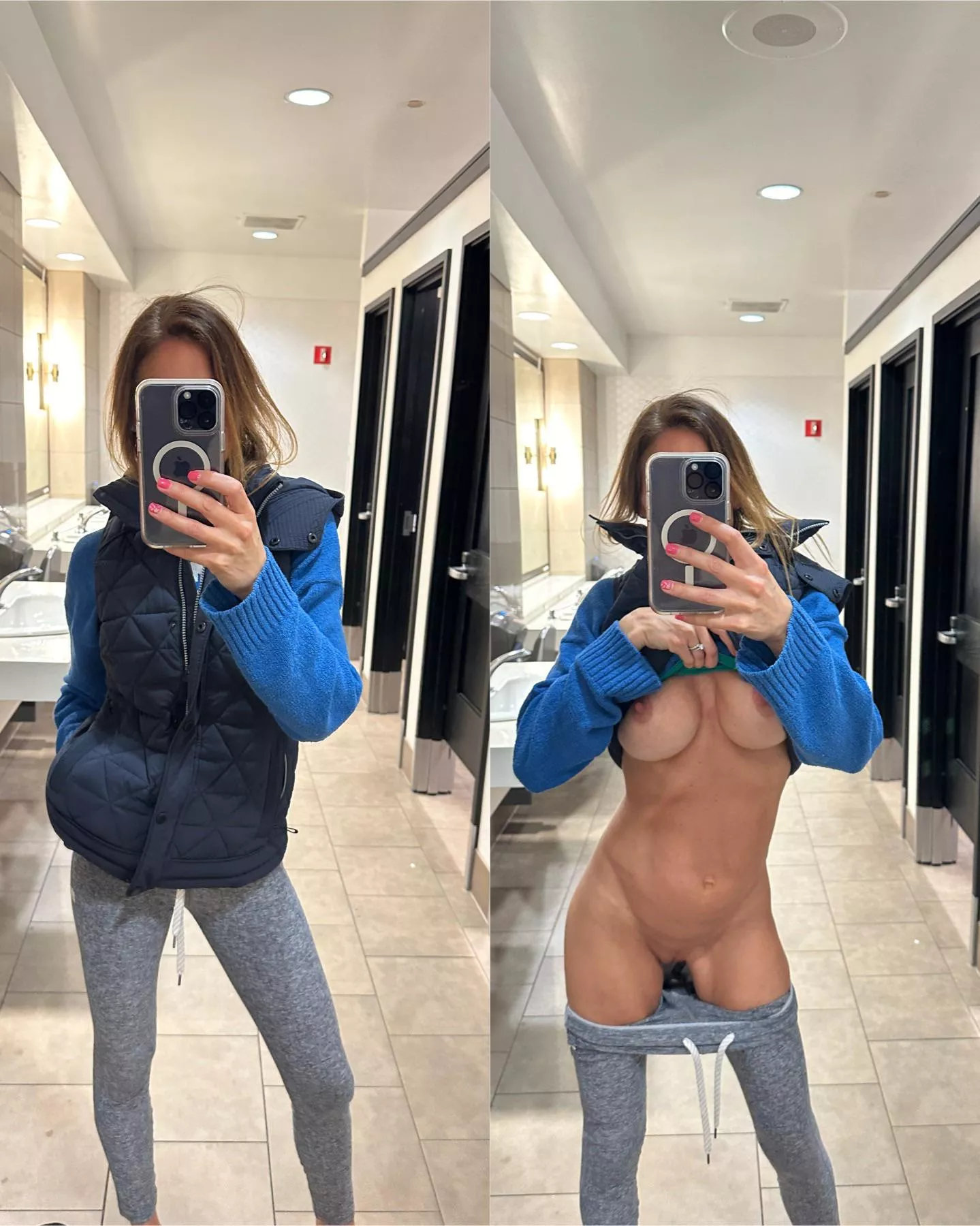 Mall mom, naughty mom