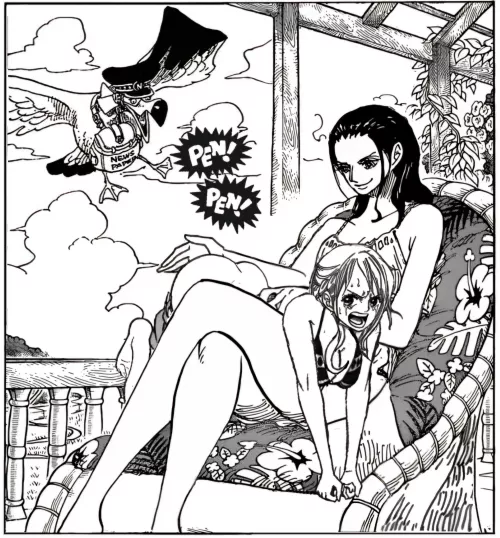 Mommy Robin teaching Nami some manners 👋😵‍💫🥵