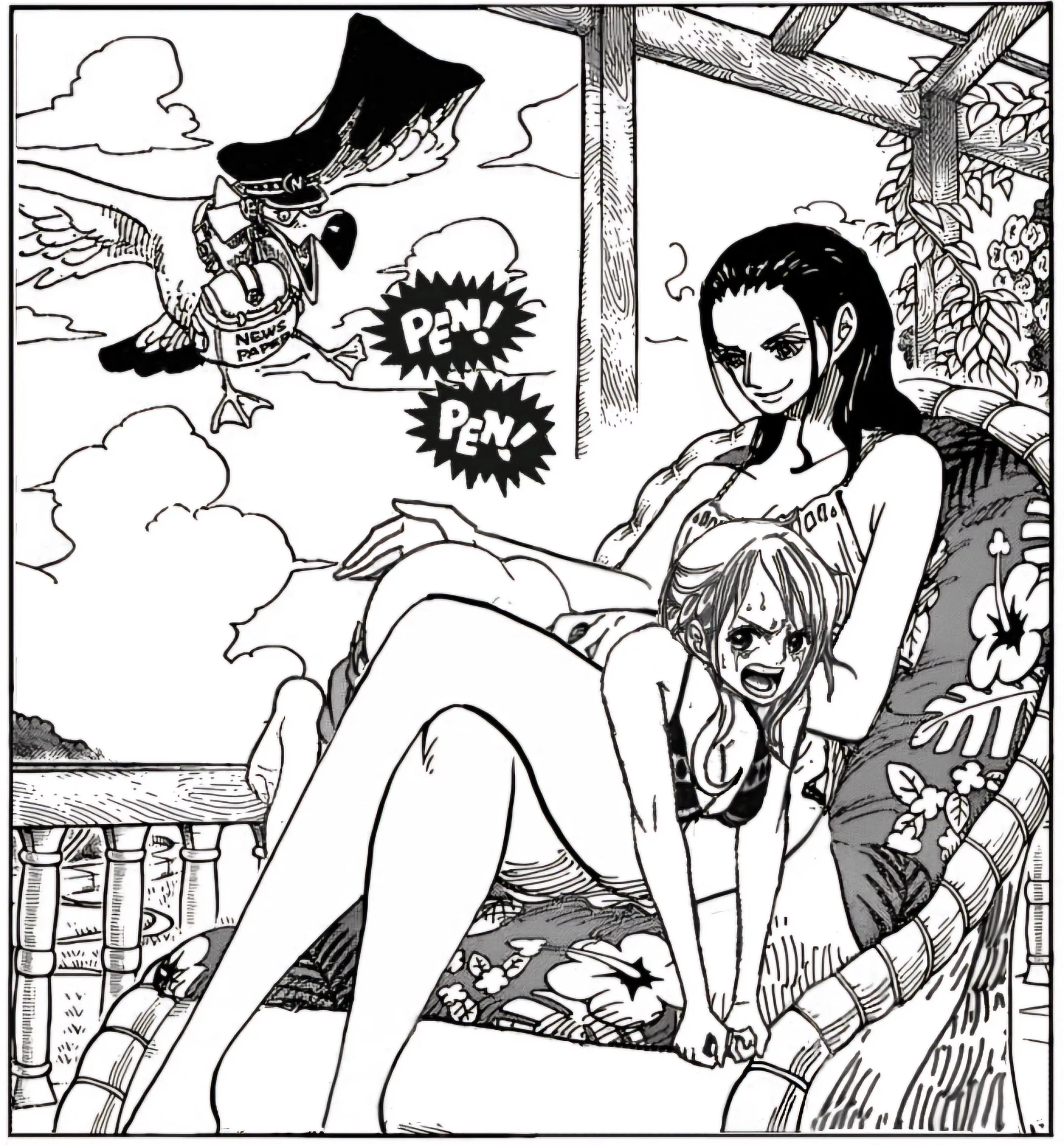 Mommy Robin teaching Nami some manners 👋😵‍💫🥵