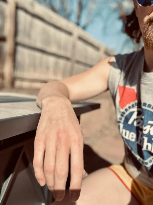 My arms need some sun!