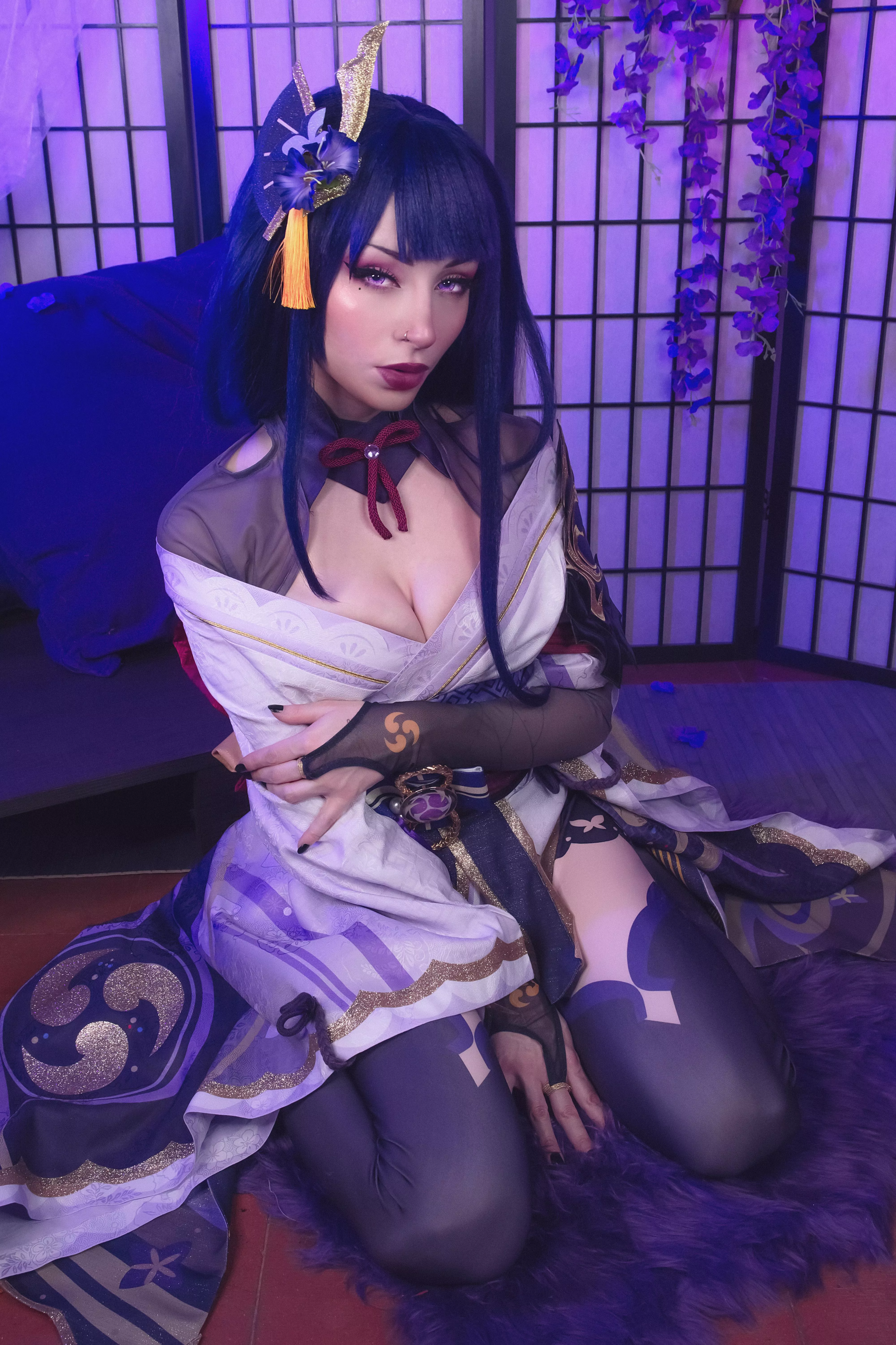 My Raiden Shogun cosplay from Genshin Impact (Shiroktsne)