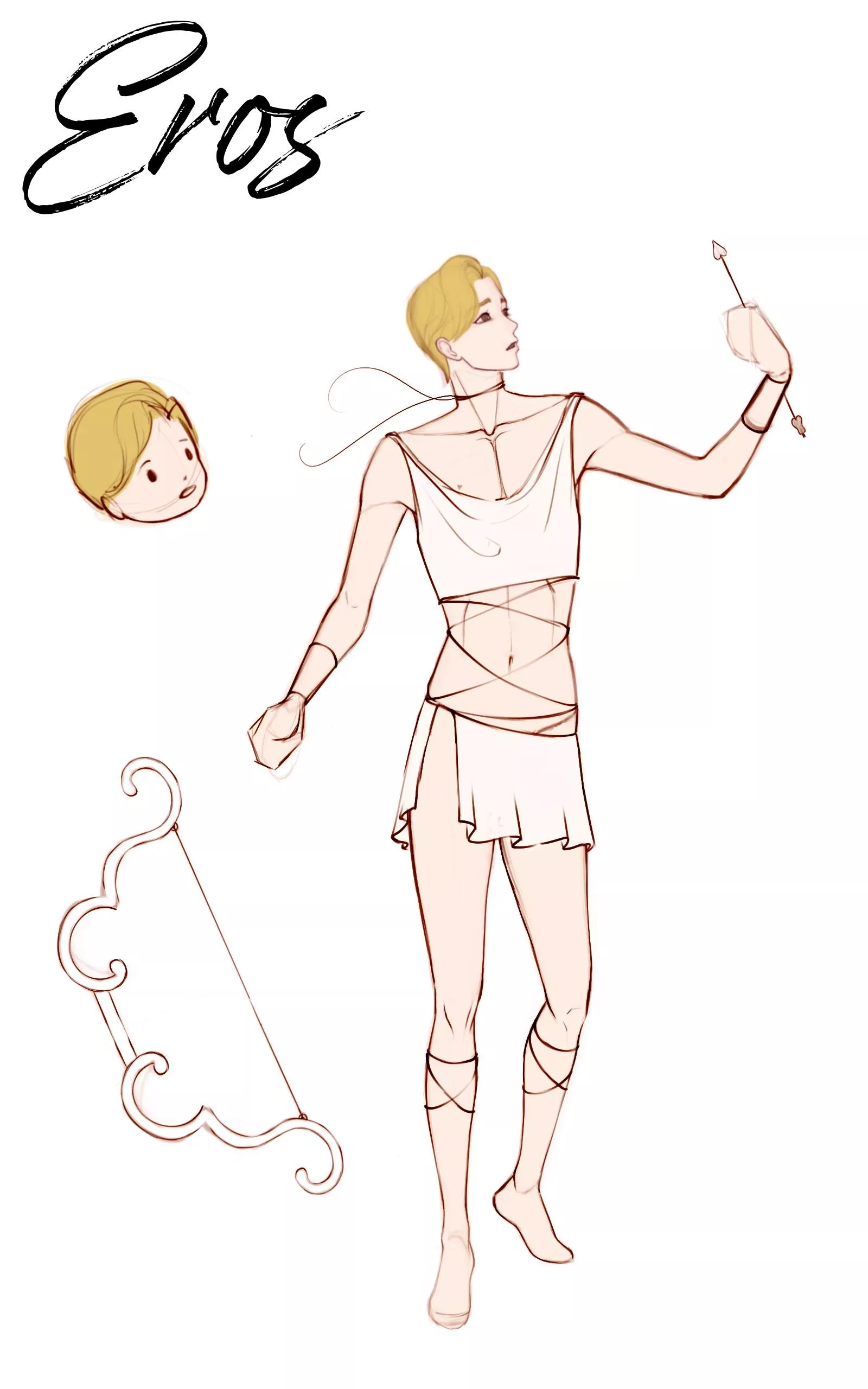 My Webtoon character sheet 