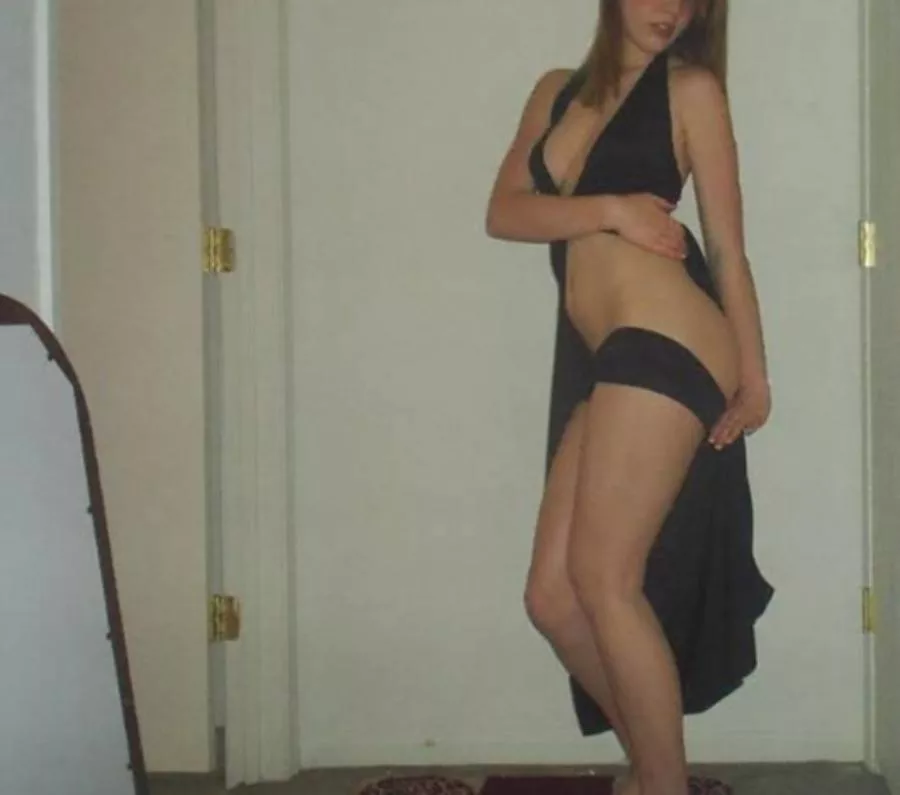 My Wife, then Girlfriend in our Apartment