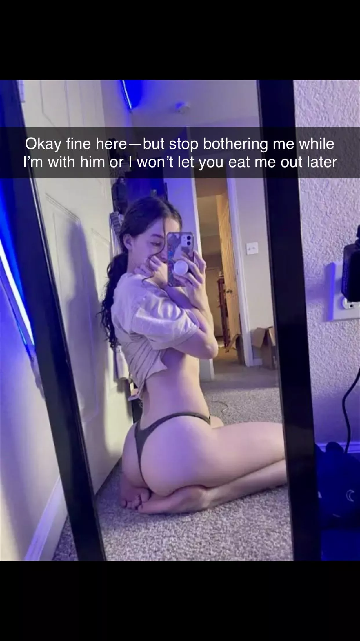 Okay sorry babe 😖