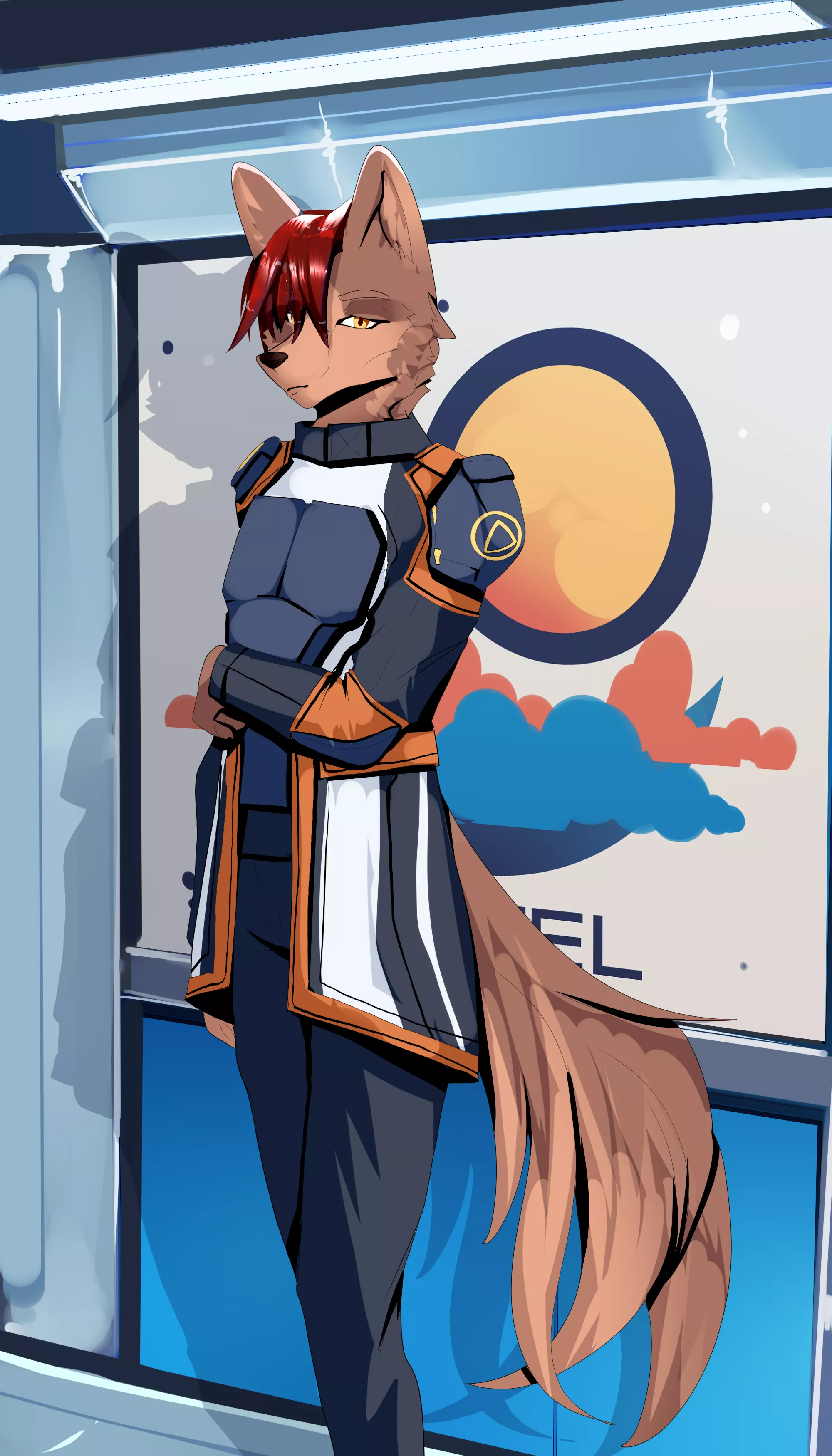 One ticket to the moon, please. (by me catcake5 Twitter and FA)