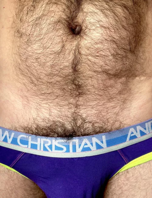 peekaboo bush in purple pants