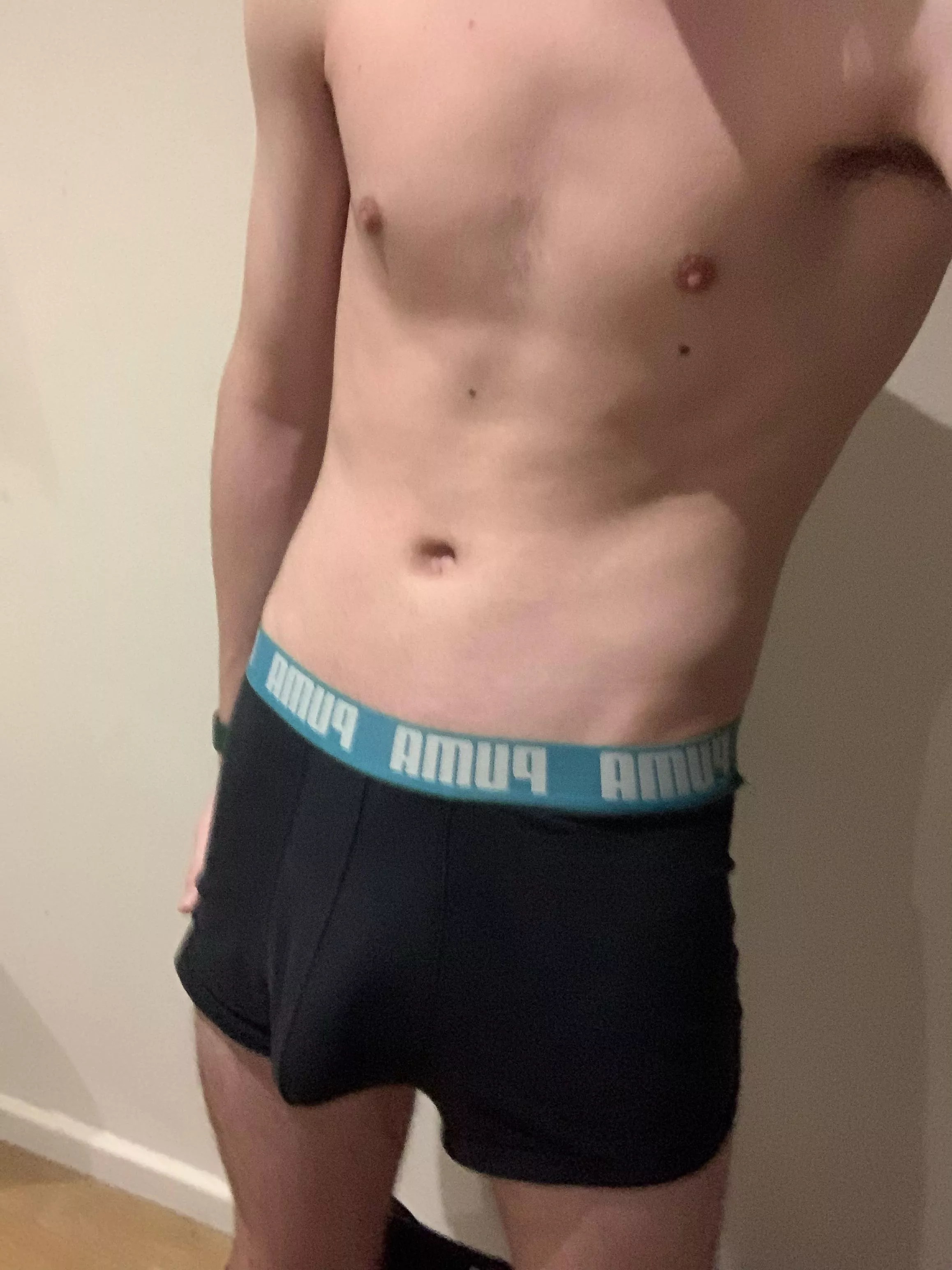 Puma boxer briefs all the way 🖤🫡