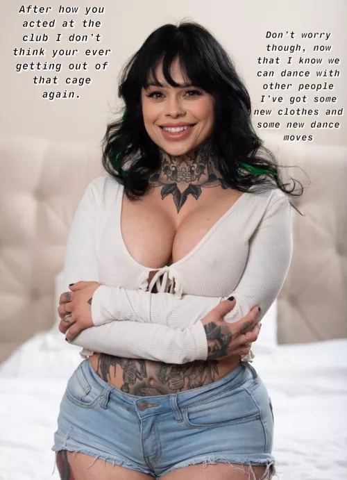 Remember when she said “if I catch you again”