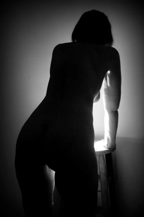 Silhouette of my lover...