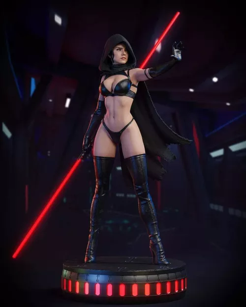 Sith Rey (3D figure, found on fb swgoh group) 
