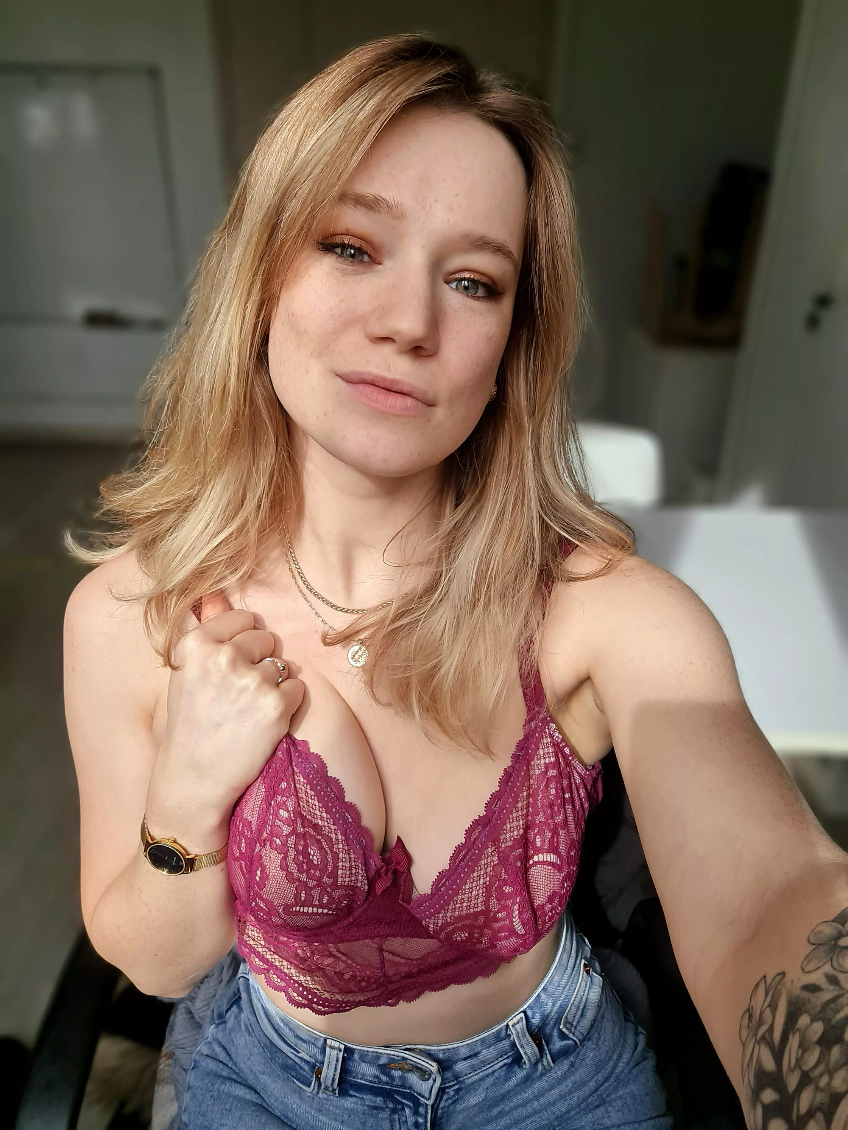 Sunshine will bring back my freckles very soon