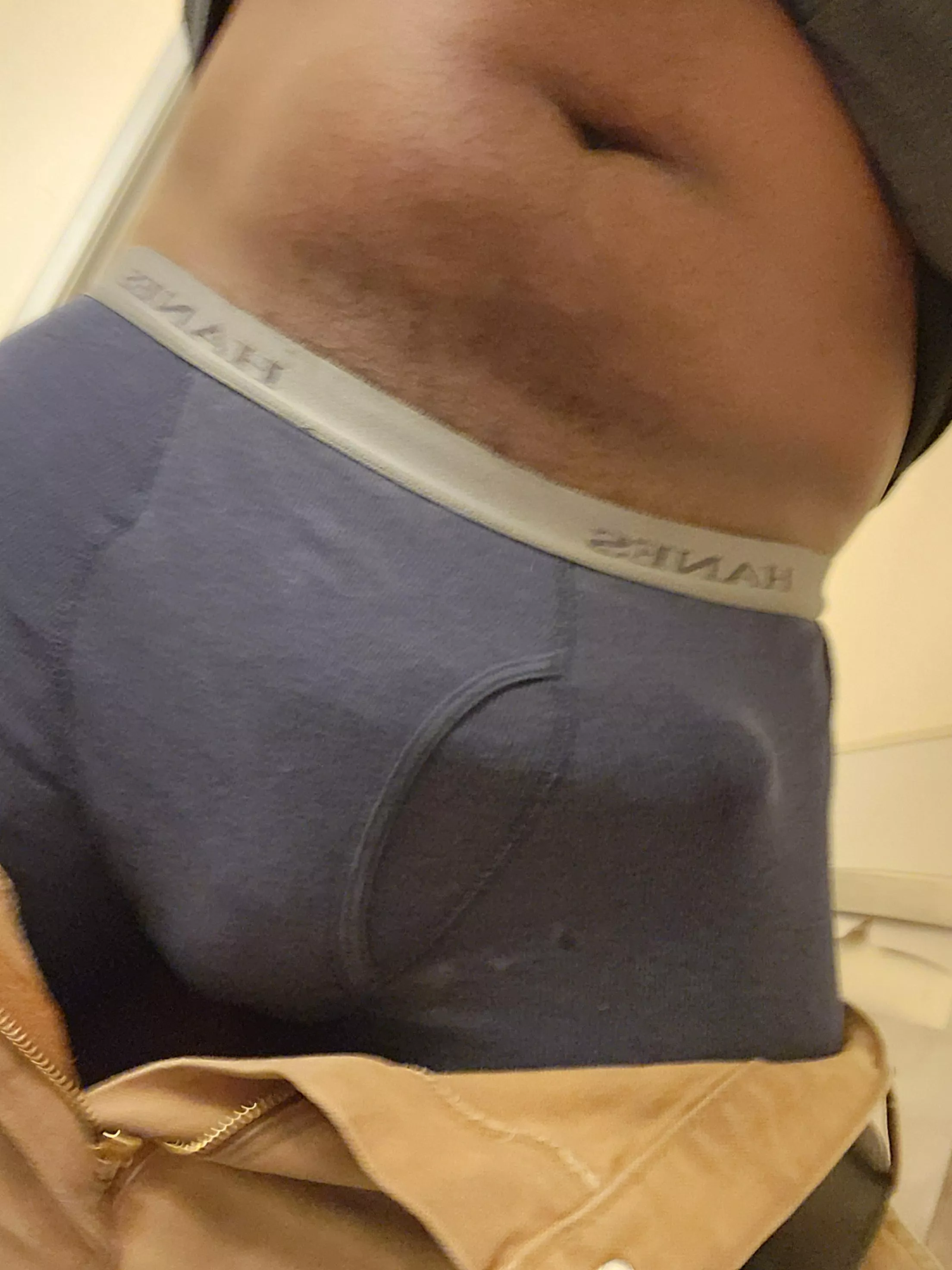 That Monday bulge, tho.Stay hard and swollen. 
