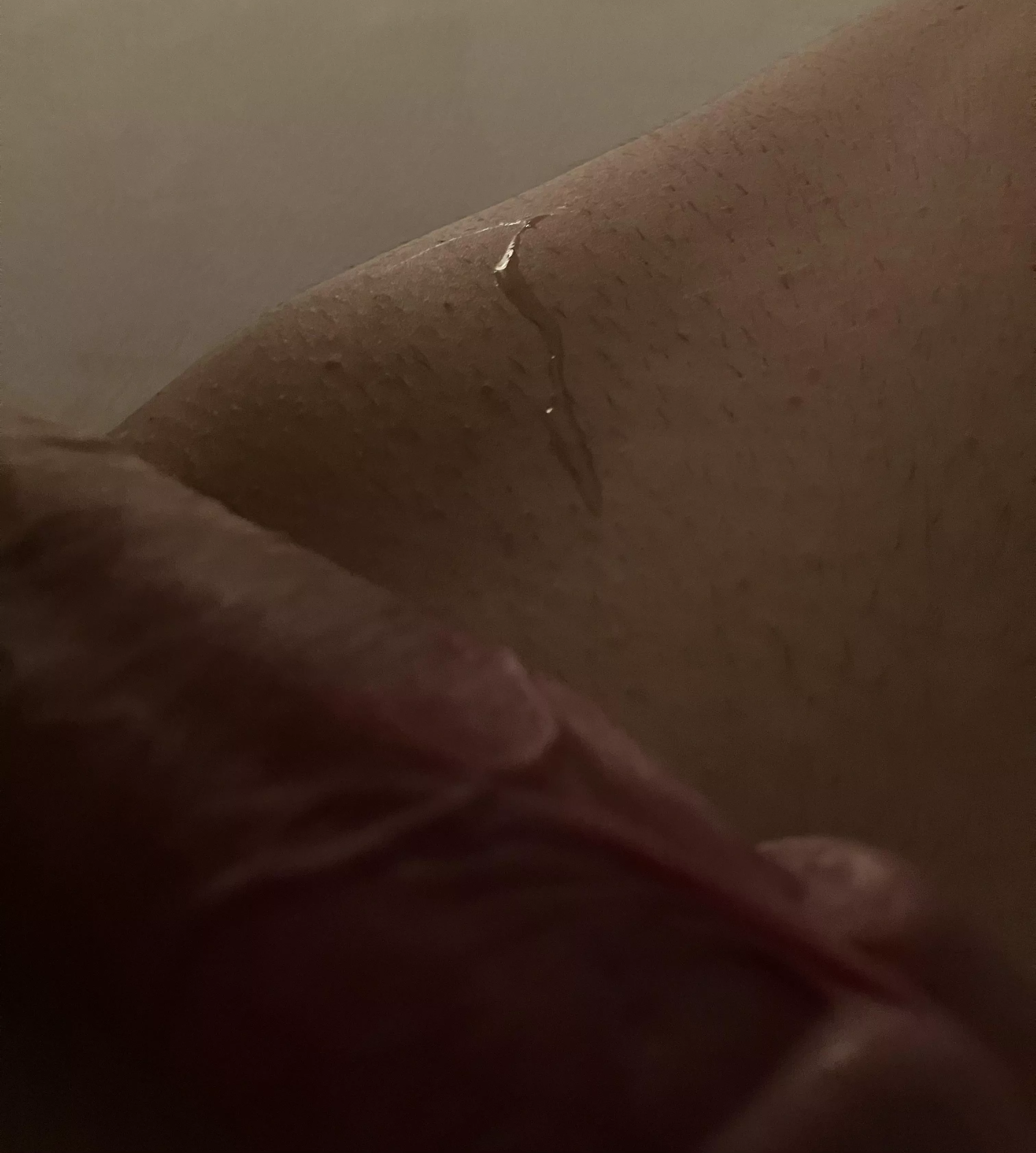 The most pleasure: leaking while edging 