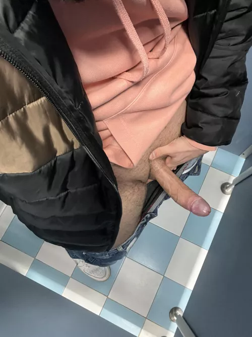 Would you blow me in the university bathroom?