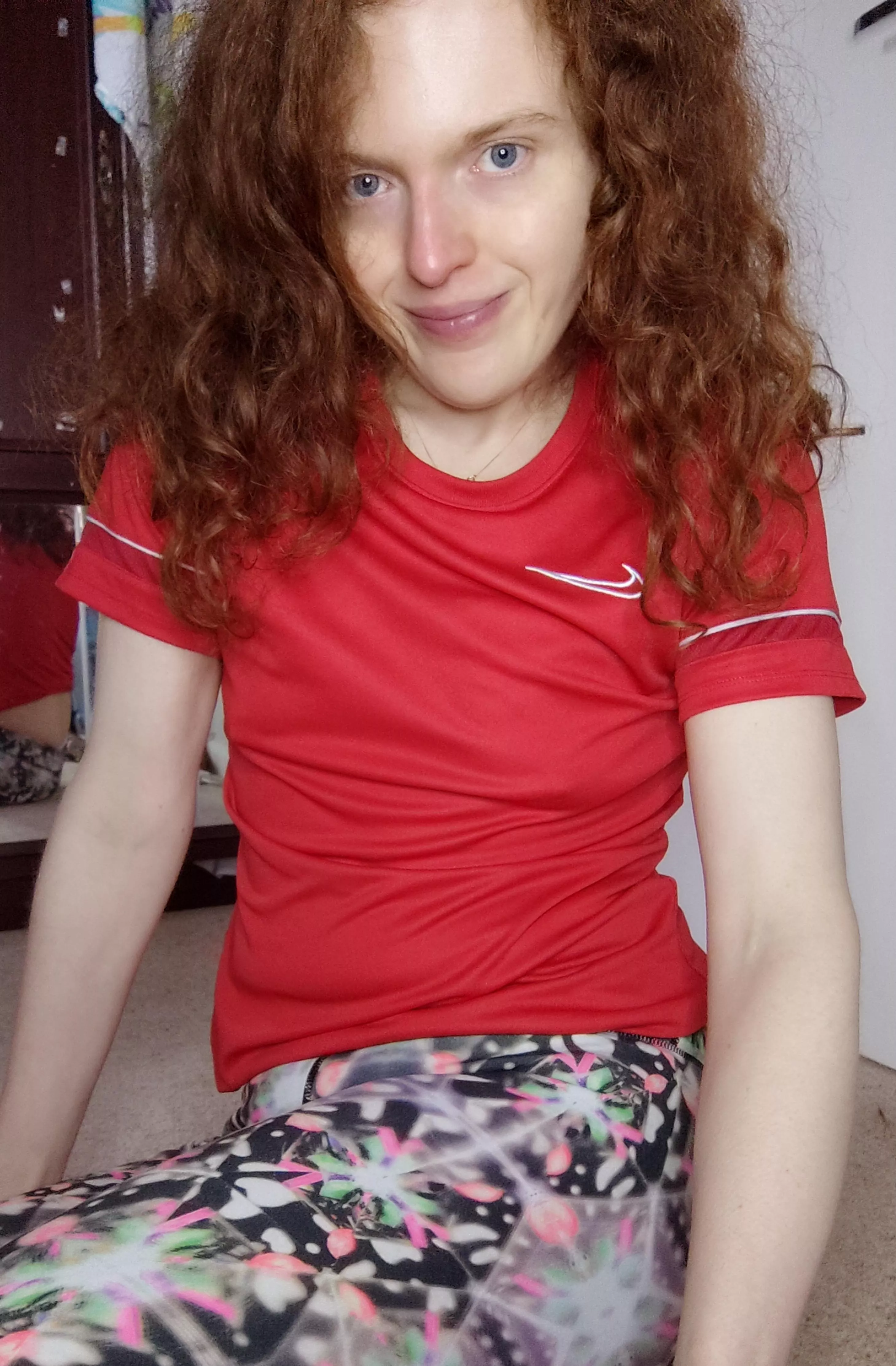 A braless gym session today 