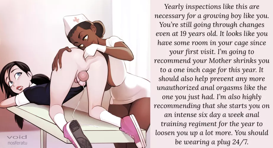 Annual sissy inspection 