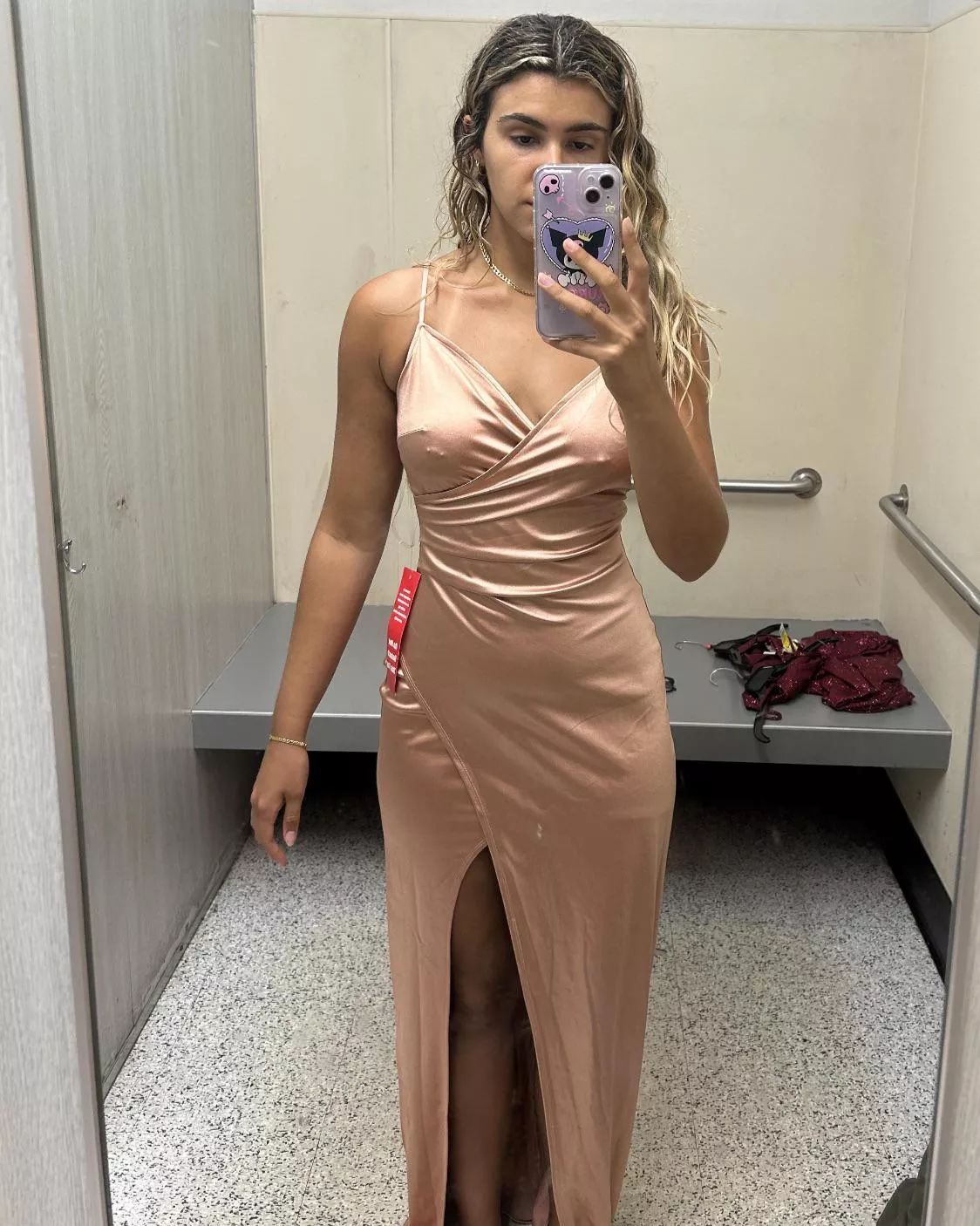 Changing rooms are always freezing