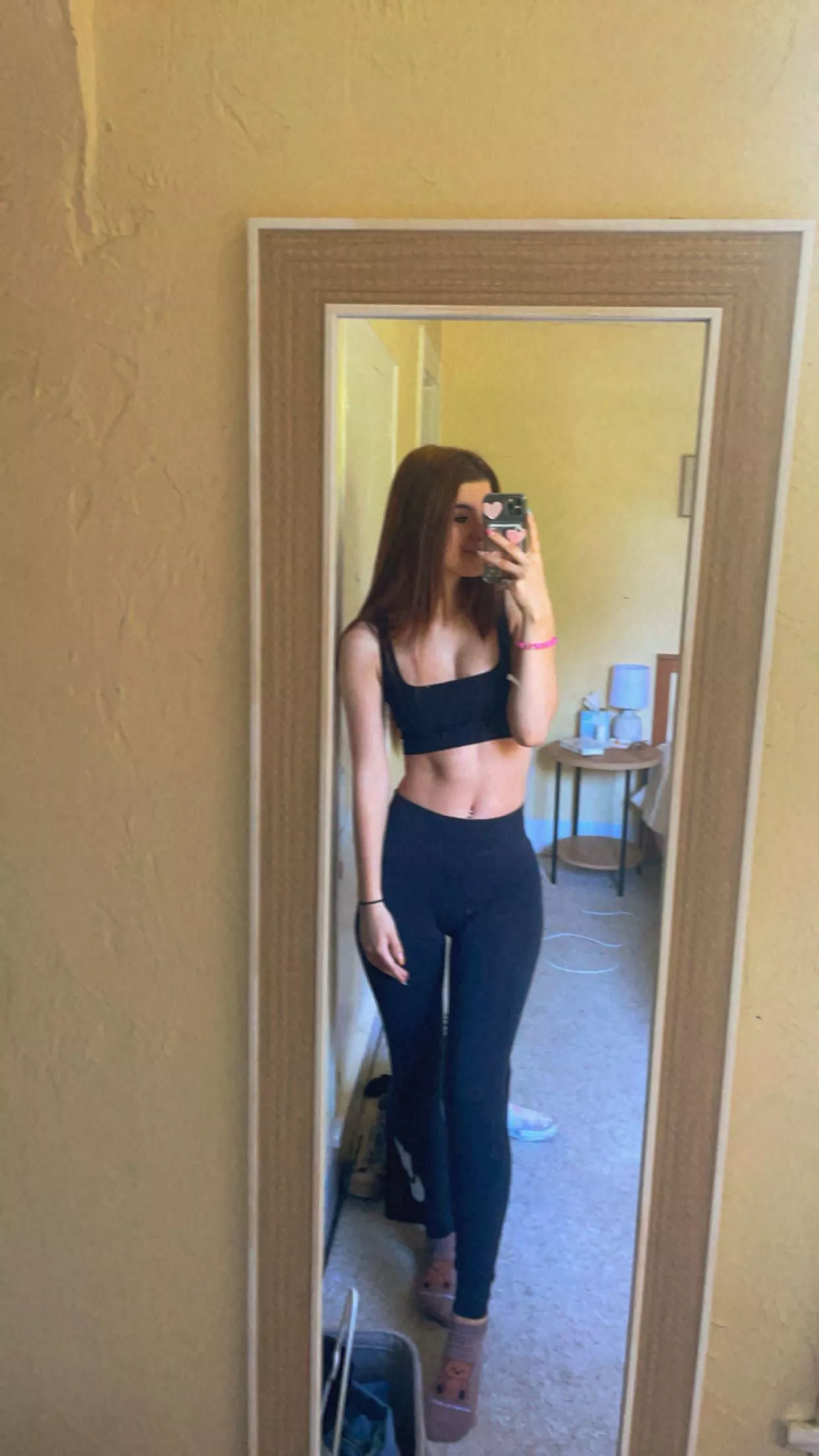 croptop and leggings are my favorite 😋