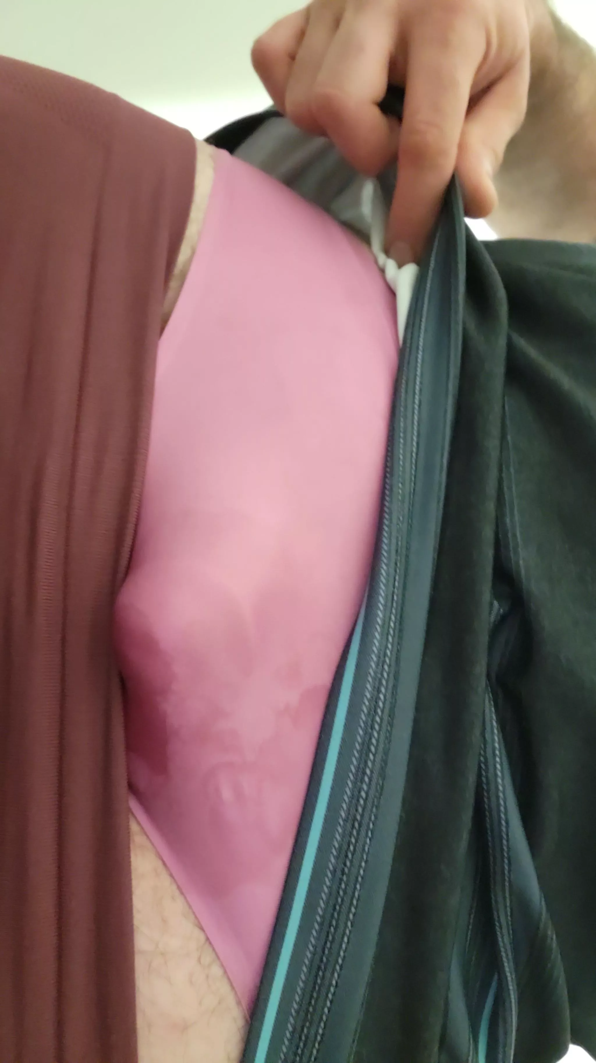 cumming in and wearing my wifes panties