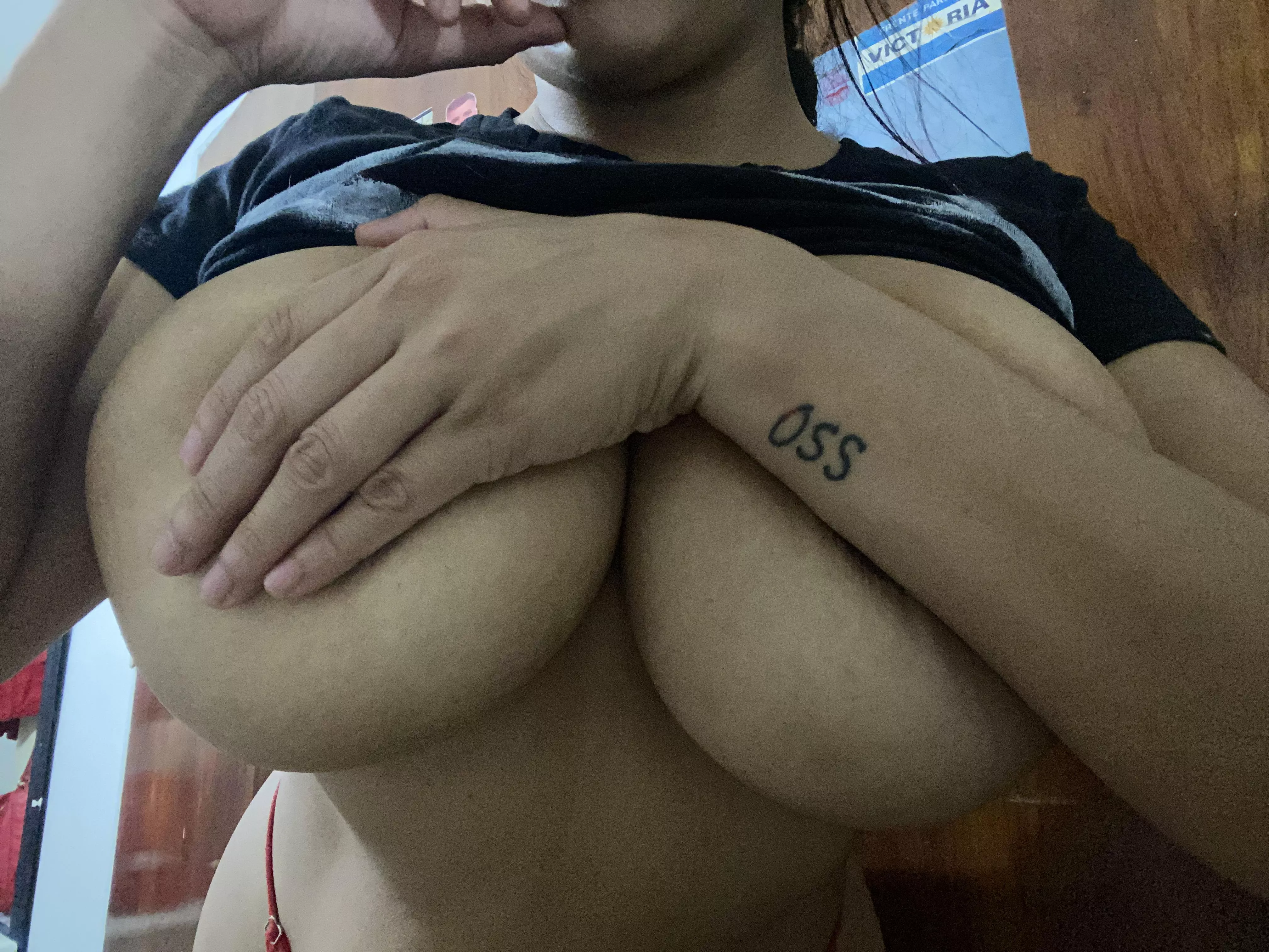 Do you think your third leg would appreciate the cozy spot between my mountains of pleasure?