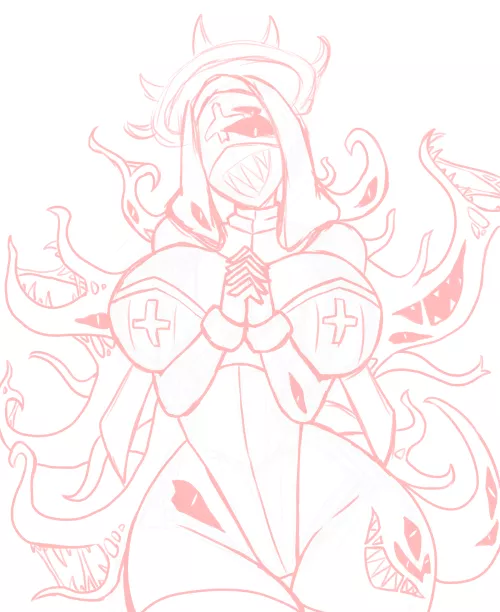 Eldritch nun sketch.