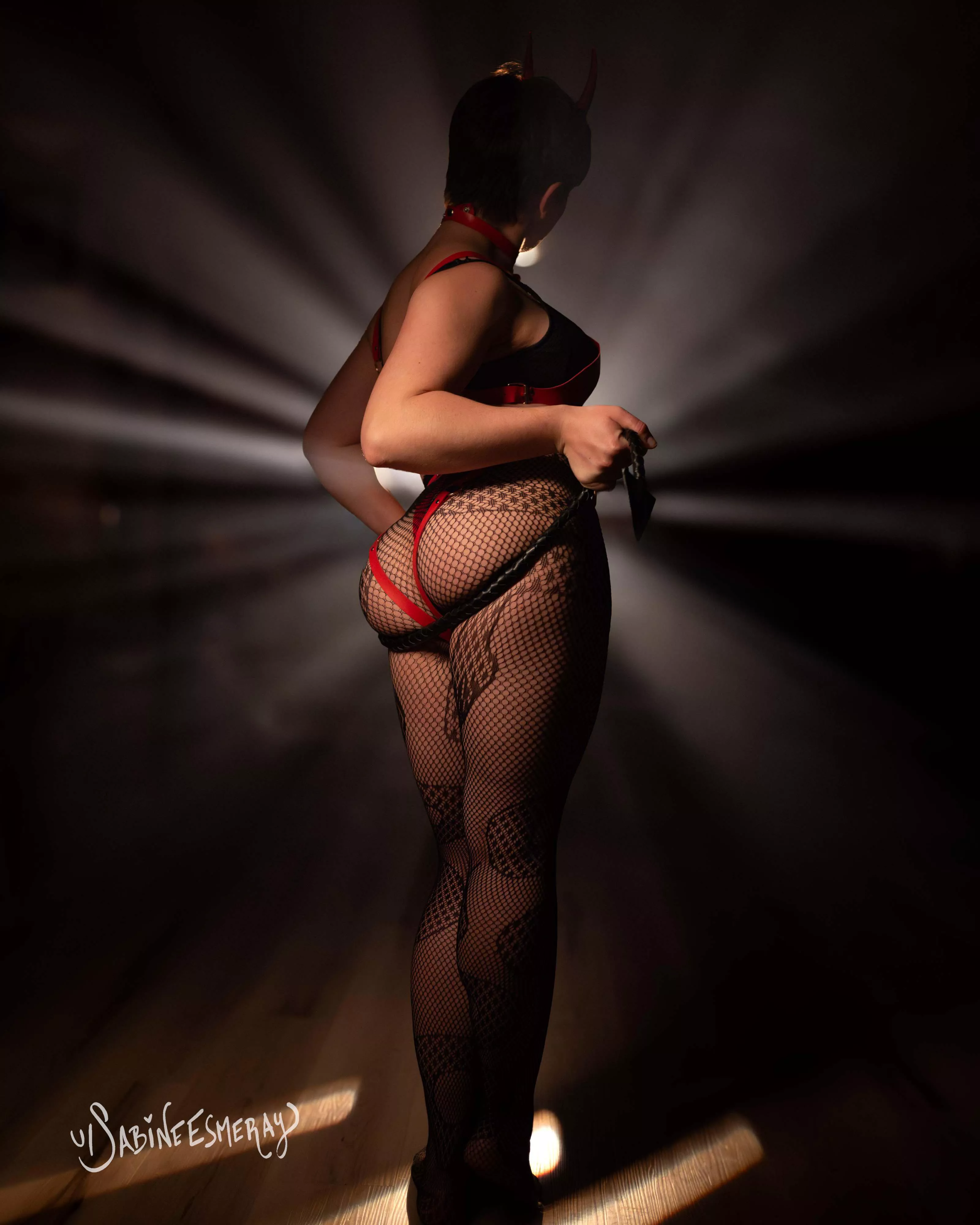 Ever let your imagination fantasize about a girl with horns and a tail? 