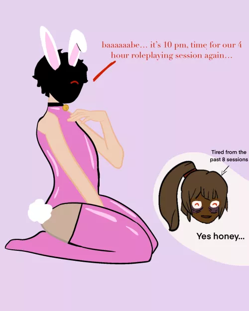 Fighting the good fight (art by me)