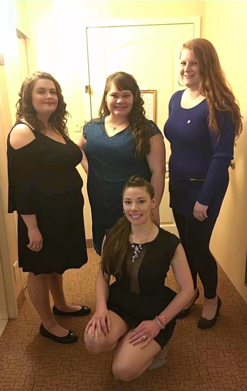 Four good friend/former sorority sisters💯🔥