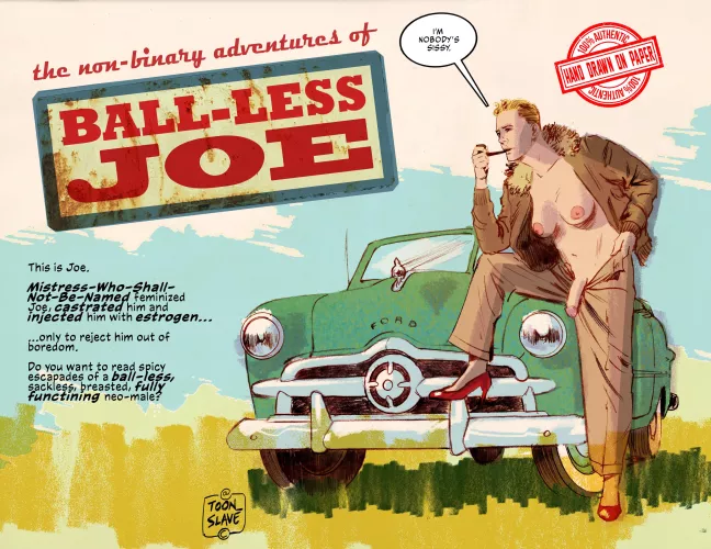 Gender Bending ENBY neo-male transformation comics are hard to find. Is there an audience for this stuff?