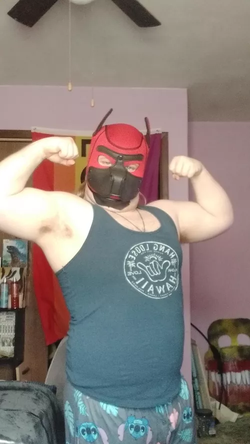 Gotta get beefier so I can lift other pups!