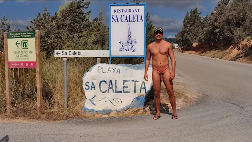Hitchhiking in Ibiza…Would you give me a ride? 