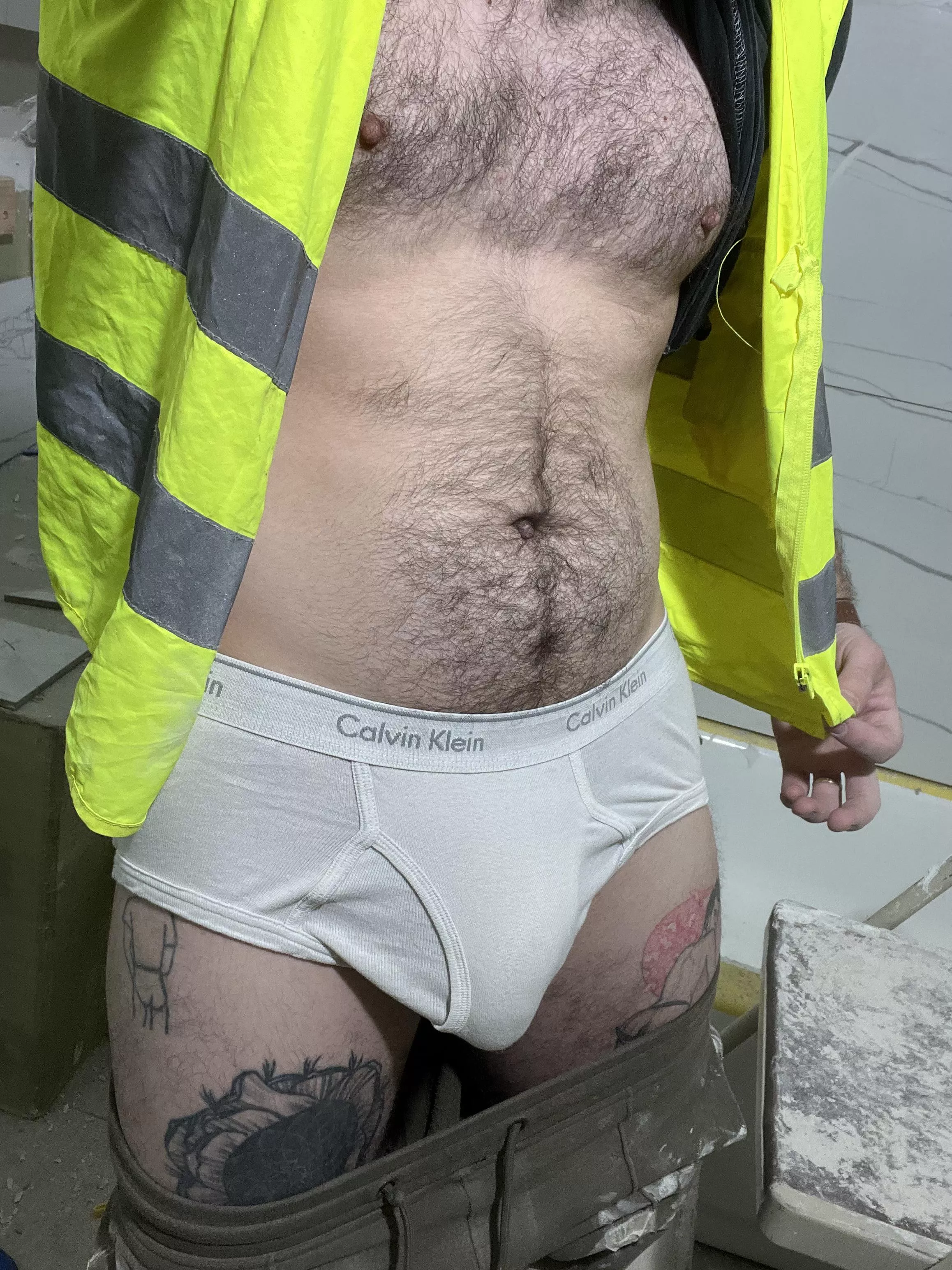Horny handyman 
