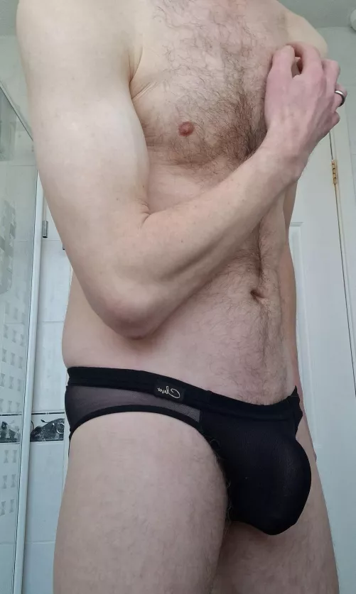 Hot mesh briefs 