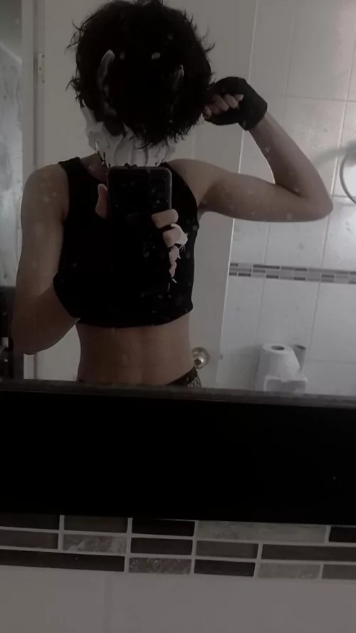 I felt cute in a weird way