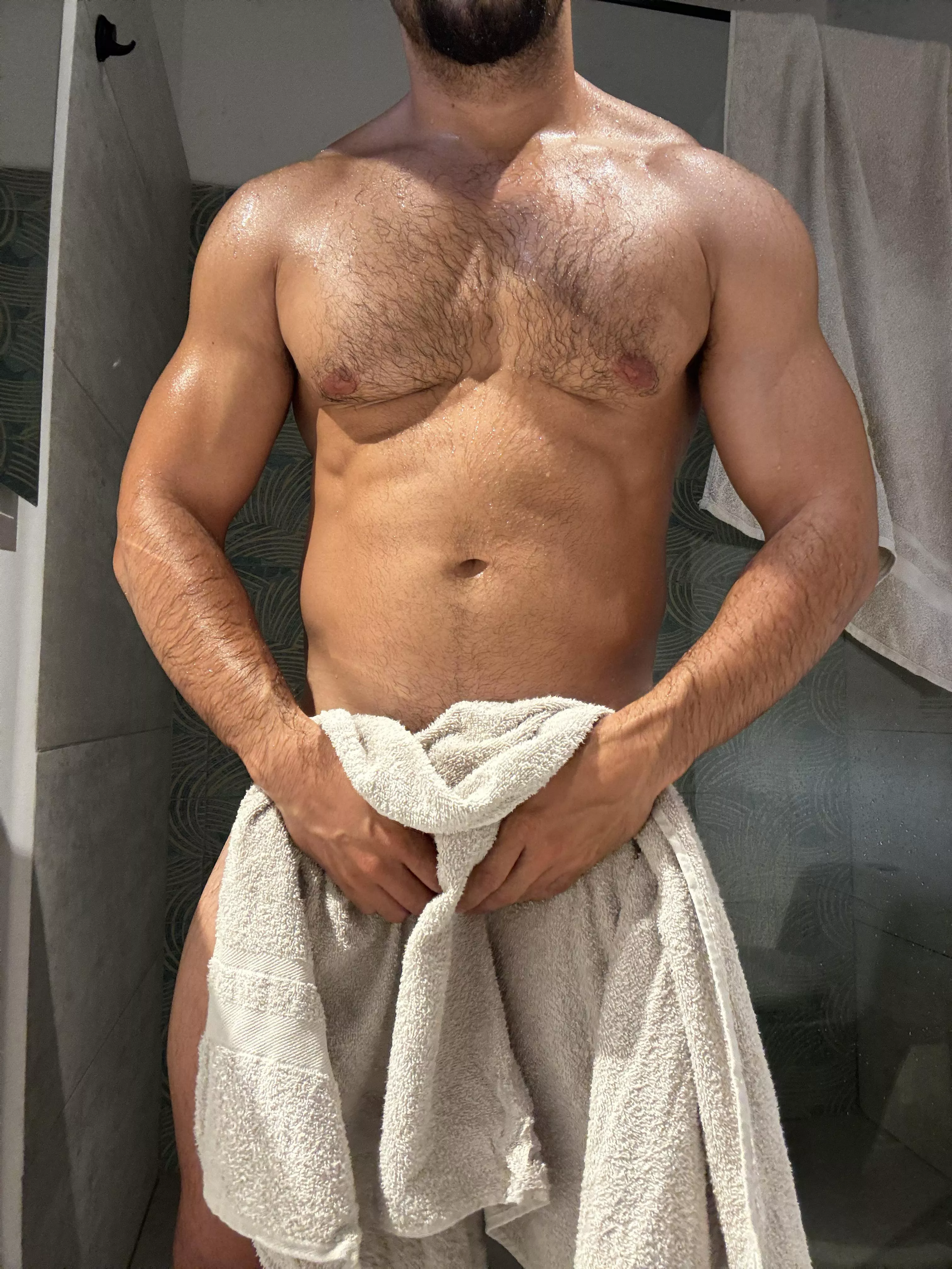 I like how my chest looks hairy, do you like?