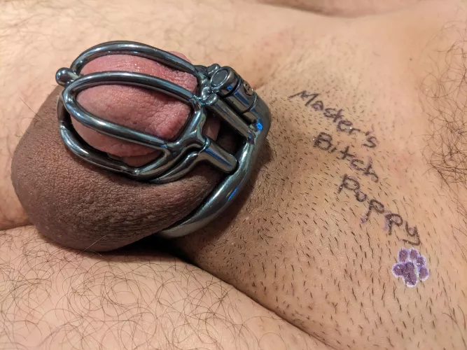 I love being his key holder 💖