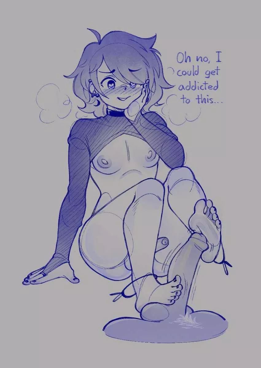 I love to do feetjob 