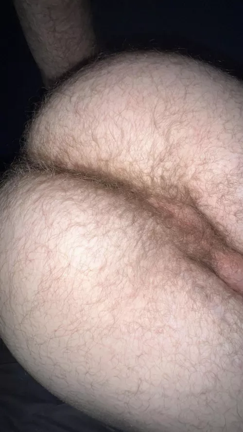 I'm so dang hairy in between my cheeks 😵‍💫