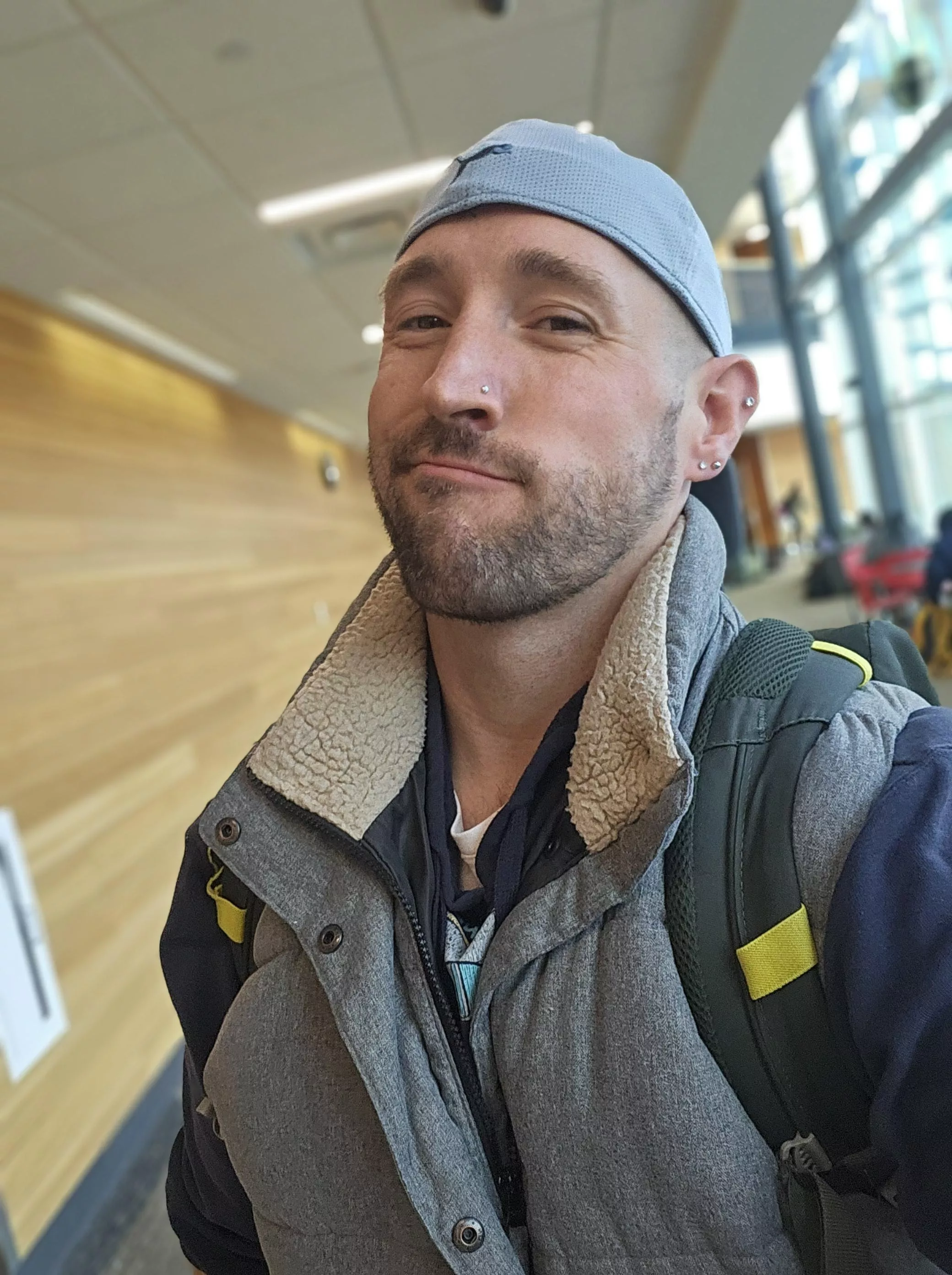 Lab and lecture are done! Ready for the gym! 