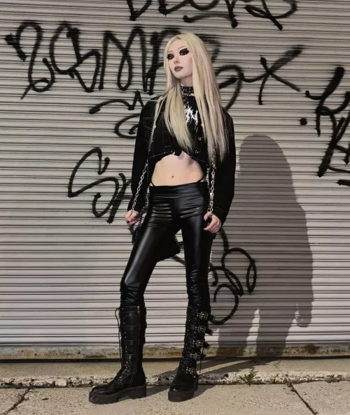 leather pants love