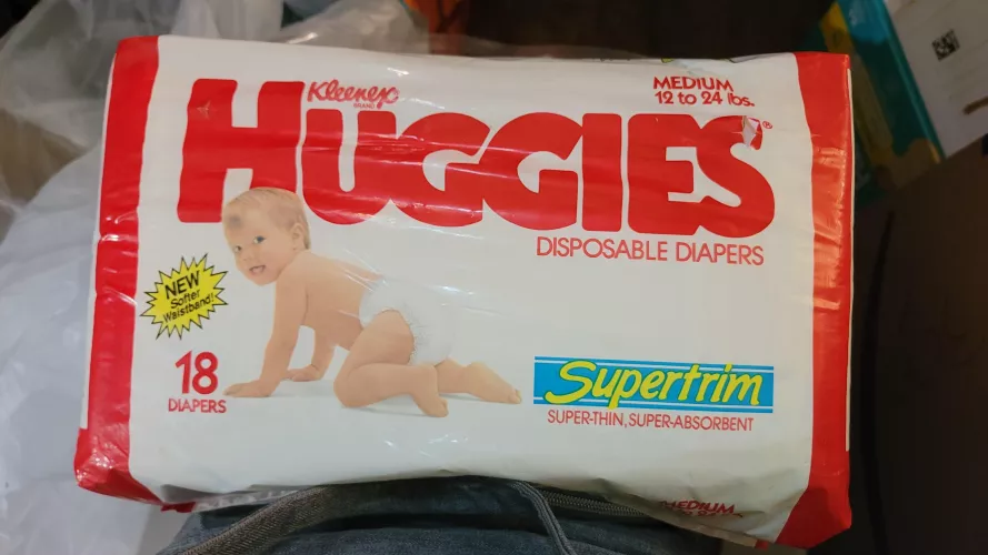 Mid 1980's vintage diapers 